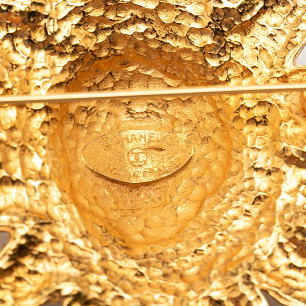 CHANEL Vintage Gold Brooch - Picture 3 of 4